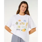 Rip Curl Women Poolside Heritage Tee 0M4WTE