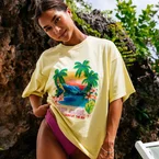 Rip Curl Women Topanga Canyon Heritage Tee 0O3WTE