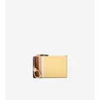 LEATHER ZIP CARD CASE