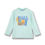 Poney Boys Turquoise I Call The Shots Long Sleeve Top