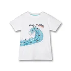 Poney Boys White Hello Poney! Surf Short Sleeve Tee