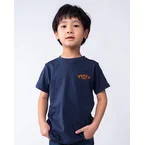 Poney Boys Navy Black Iris Poney Logo Tee