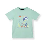 Poney Boys Green Underwater Dive Short Sleeve Tee