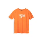 Poney x CM2 Boys Orange Round Neck Short Sleeve Icon Tee