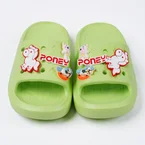 Poney Green Greenery Slide Sandal