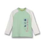 Poney Boys Green Game All Day Long Sleeve Top