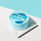 Baby Blue Bento Cake