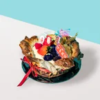 Festive Basque Cheesecake