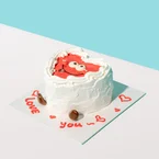 Cheeky Heart Chocolate Cake