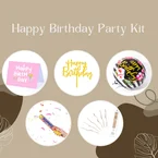 Happy Birthday Party Kit