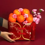 Golden Prosperous - Orange Hamper