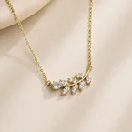 Celeste Leaf Necklace (18 - 20cm)