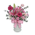 Pink Serenade – Table Flowers