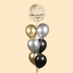 Luxe Personalised Message Balloons 7 Pieces