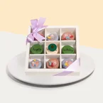 Seashell Macarons Box 9 Pieces
