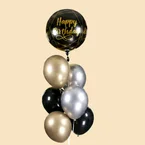 Majestic Birthday Balloons 7 pieces