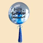 Helium Deco Bubble Balloon 24"