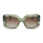 GIADA - COOL MATCHA + BROWN GRADIENT + POLARIZED SUNGLASSES