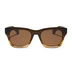 DEAN - WHISKEY FADE + BROWN + POLARIZED SUNGLASSES
