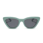 CAMILA - STEEL TEAL + GREY + POLARIZED SUNGLASSES