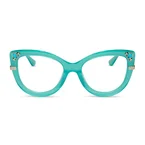 JASMINE + TEAL + PRESCRIPTION GLASSES