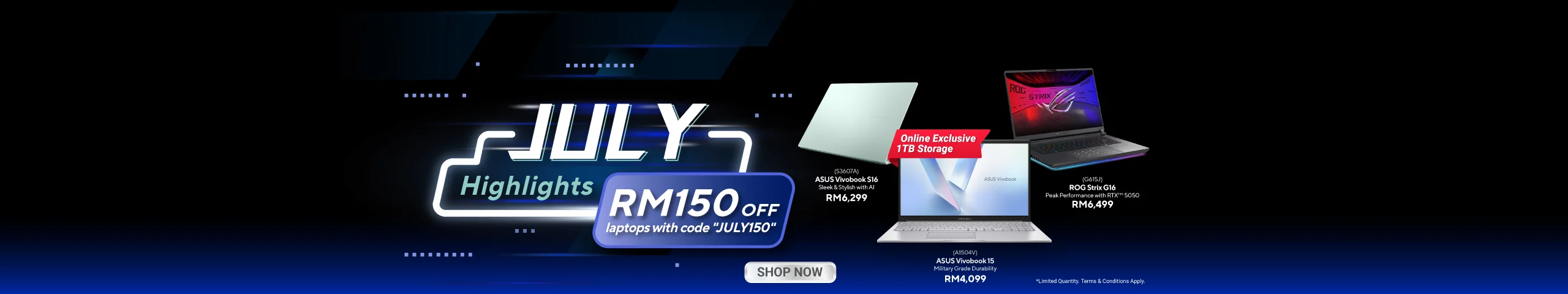Proof of coupon - ASUS - Asus promo code: [[RM150 off]] on select laptops at Asus store