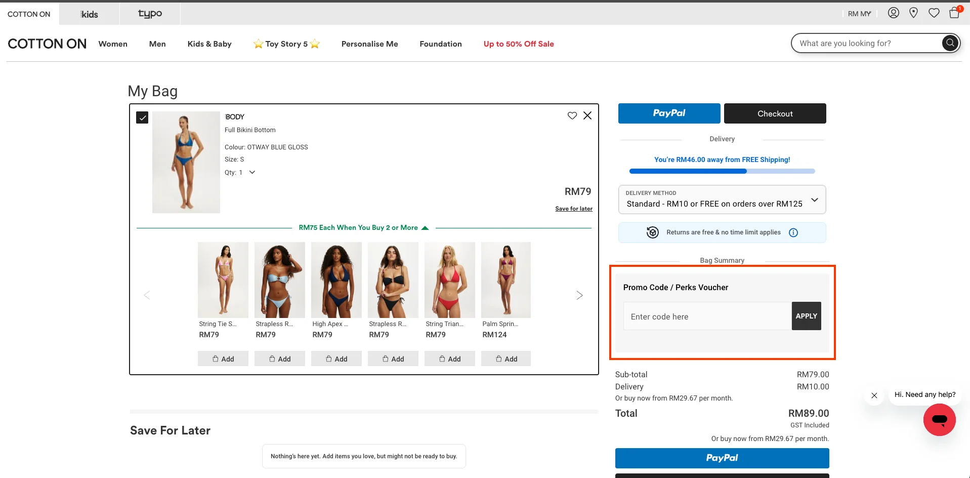 How to use a working coupon code? - Cotton On