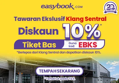 Proof of coupon - Easybook - Easybook promo code: [[10% off]] bus tickets from Klang Sentral