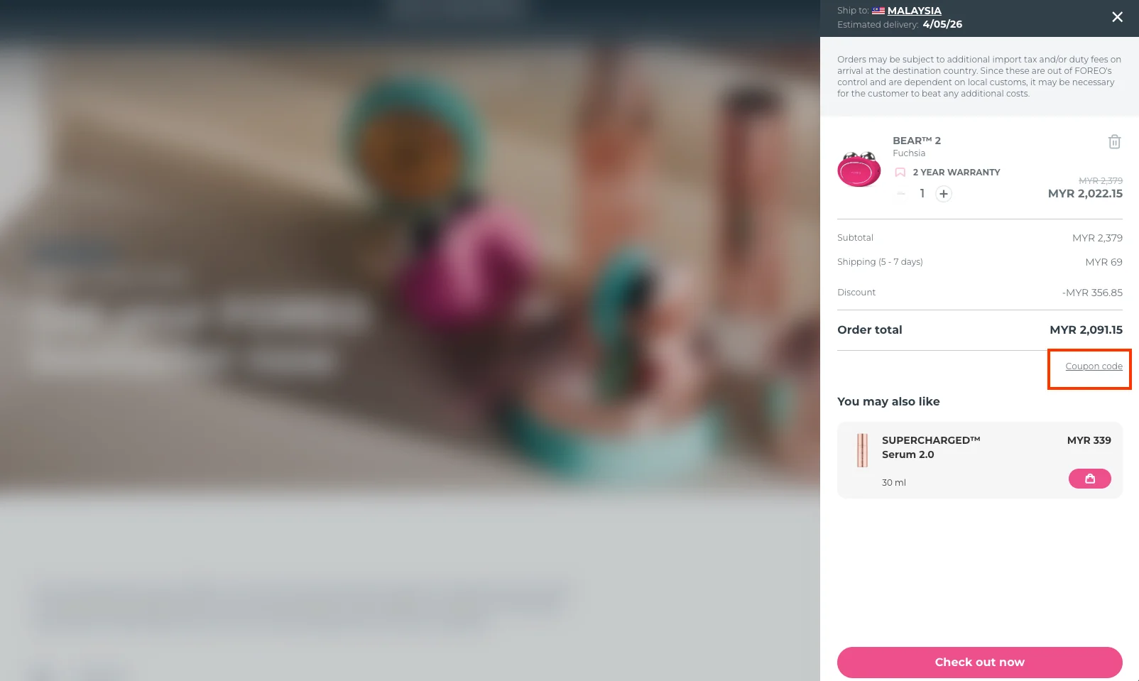 How to use a working coupon code? - FOREO