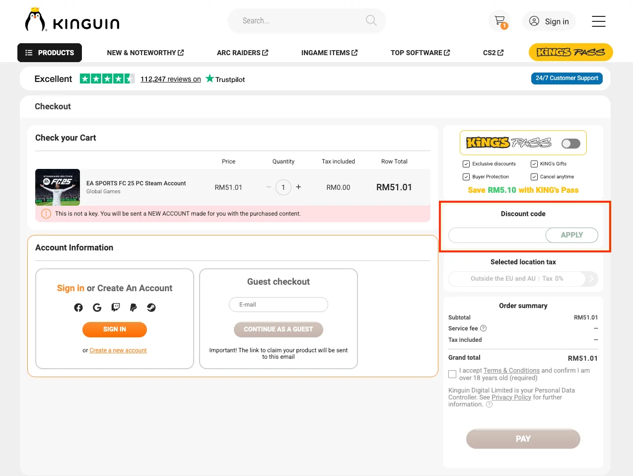 How to use a working coupon code? - Kinguin