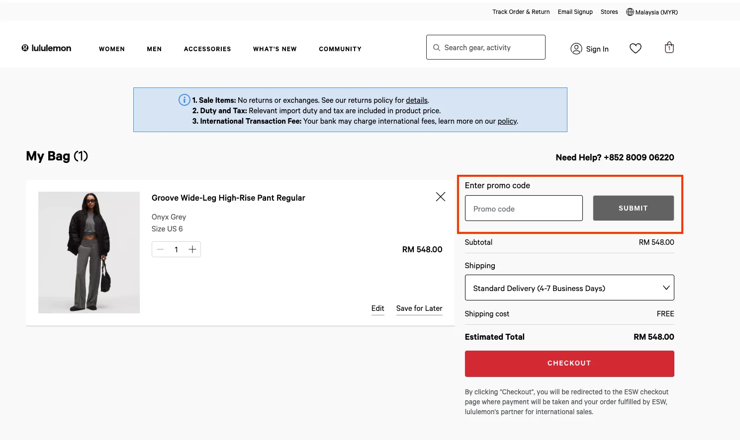 How to use a working coupon code? - Lululemon