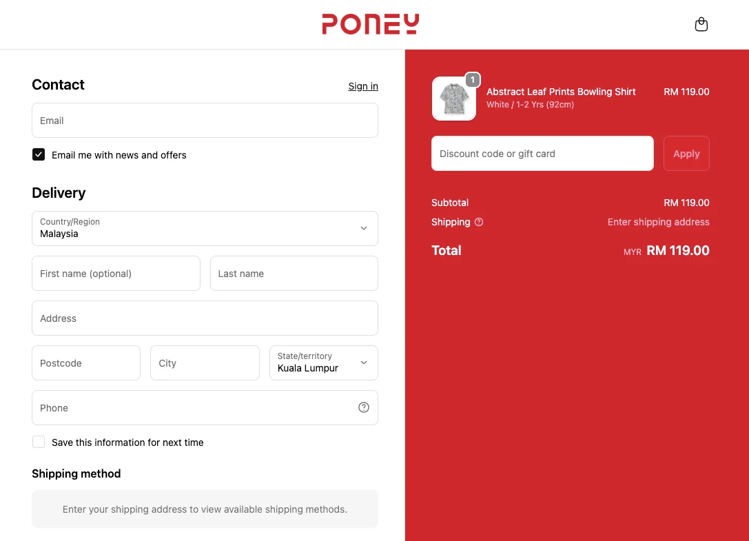 How to use a working coupon code? - Poney