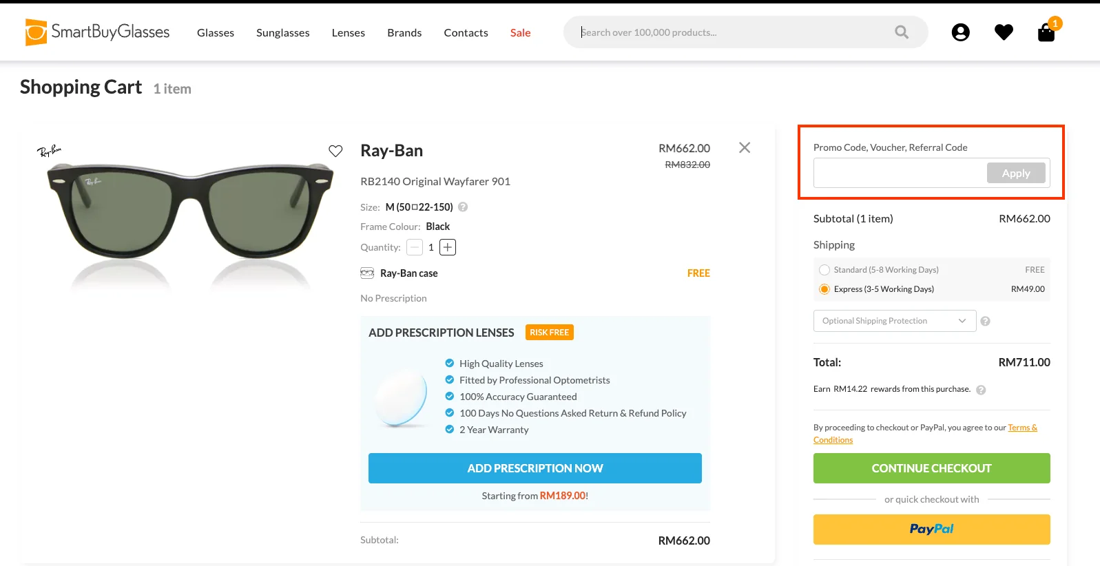 How to use a working coupon code? - SmartBuyGlasses