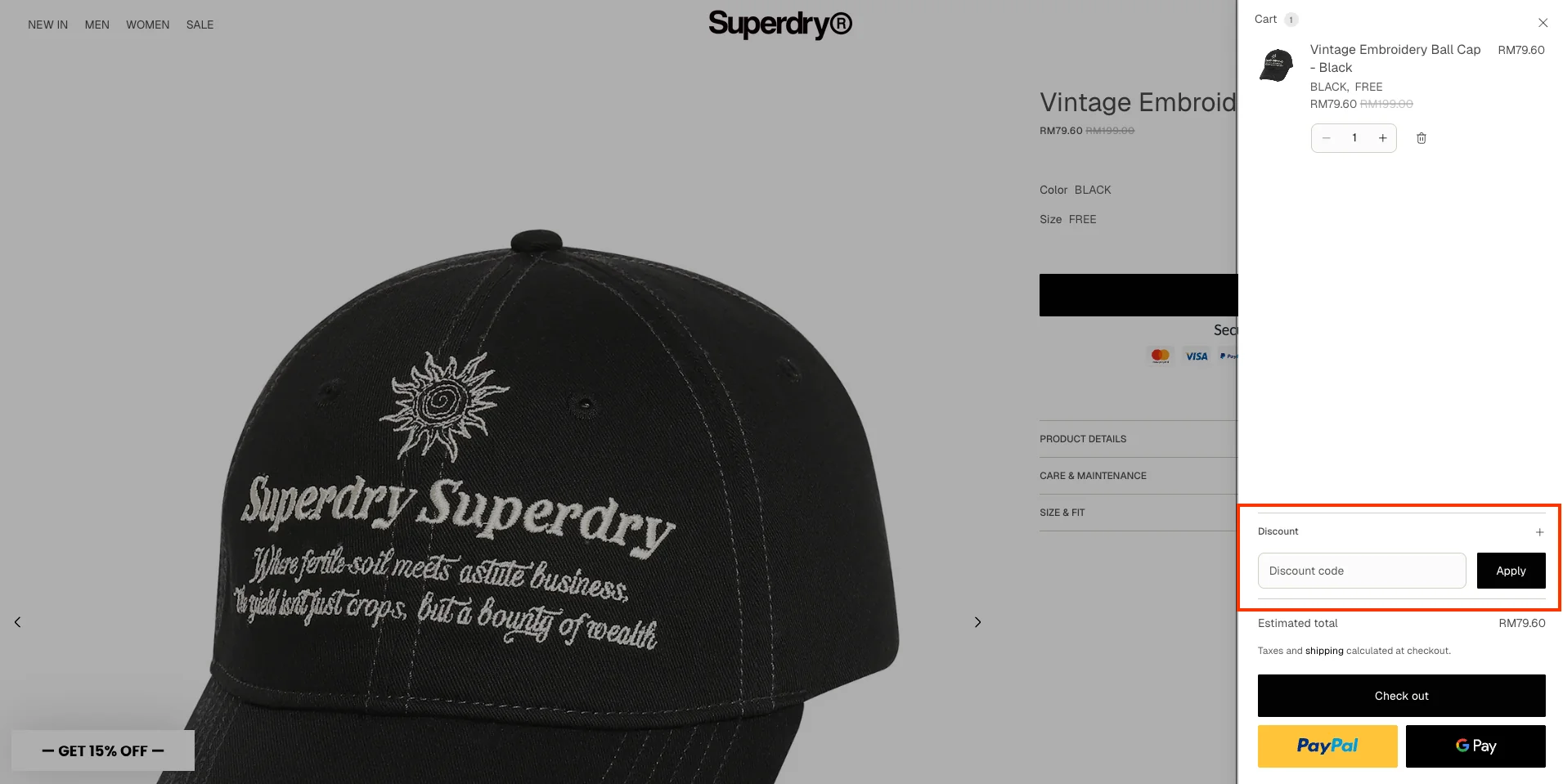 How to use a working coupon code? - Superdry