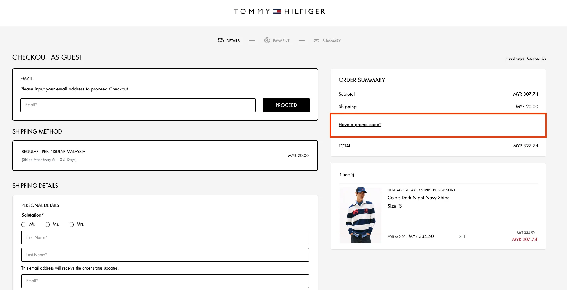 How to use a working coupon code? - Tommy Hilfiger